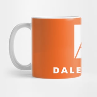 Daleko logo - full name light vertical Mug